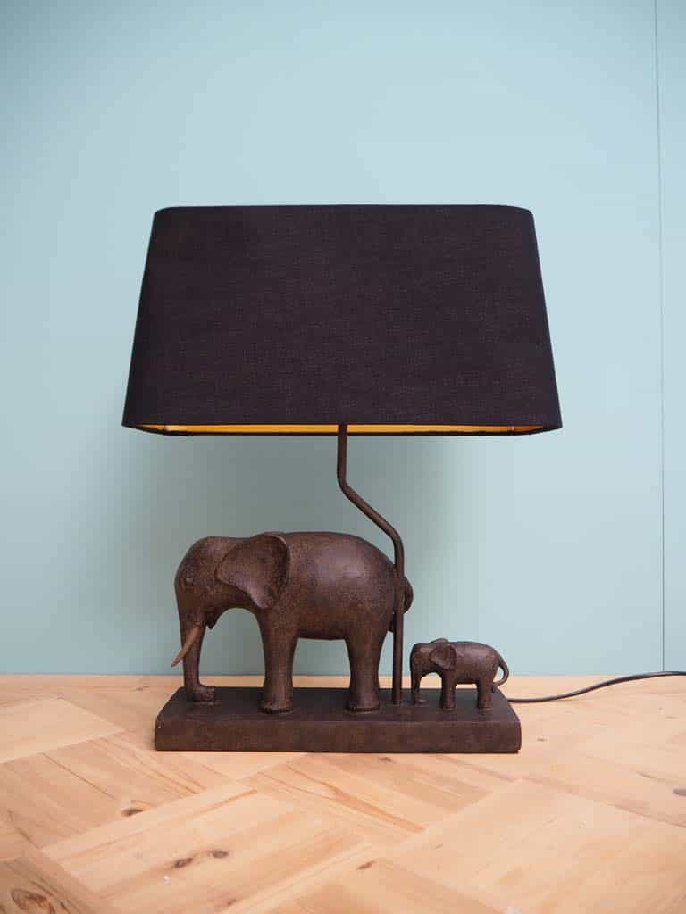 Lampe Famille éléphant