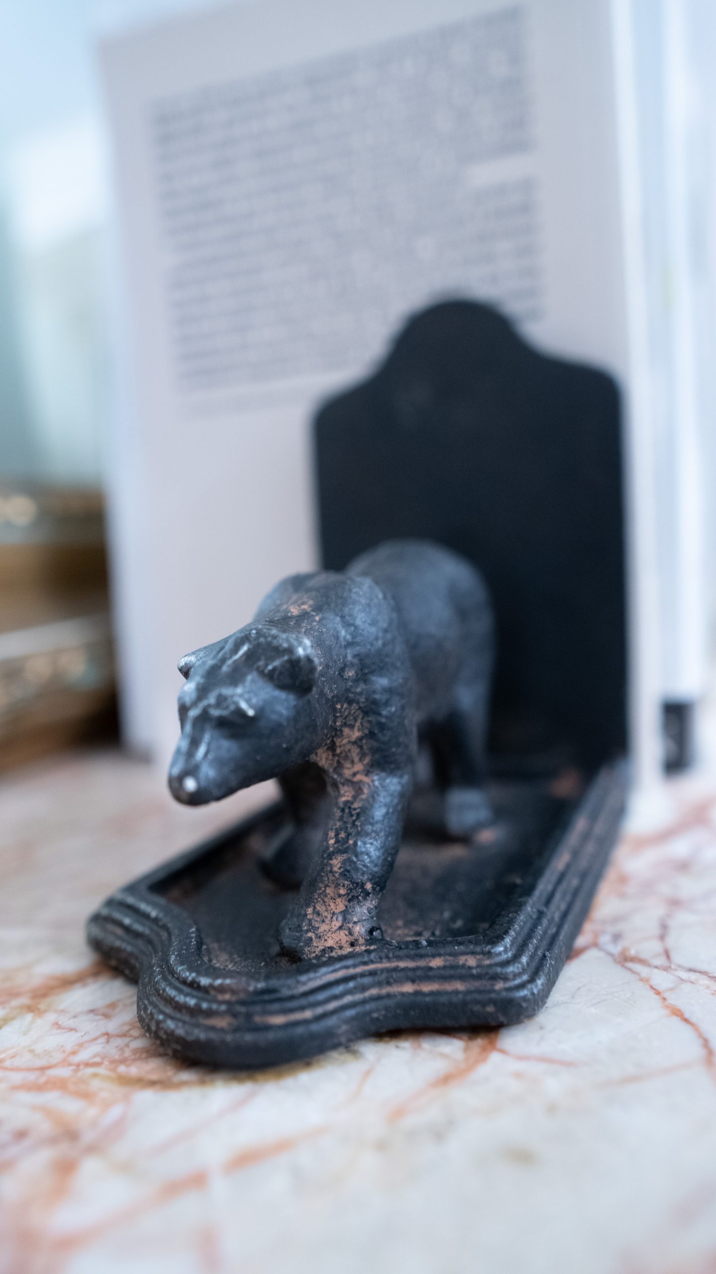 Serre-livres Ours