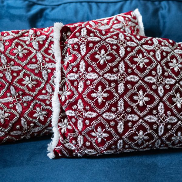 Coussins Jardin des Indes